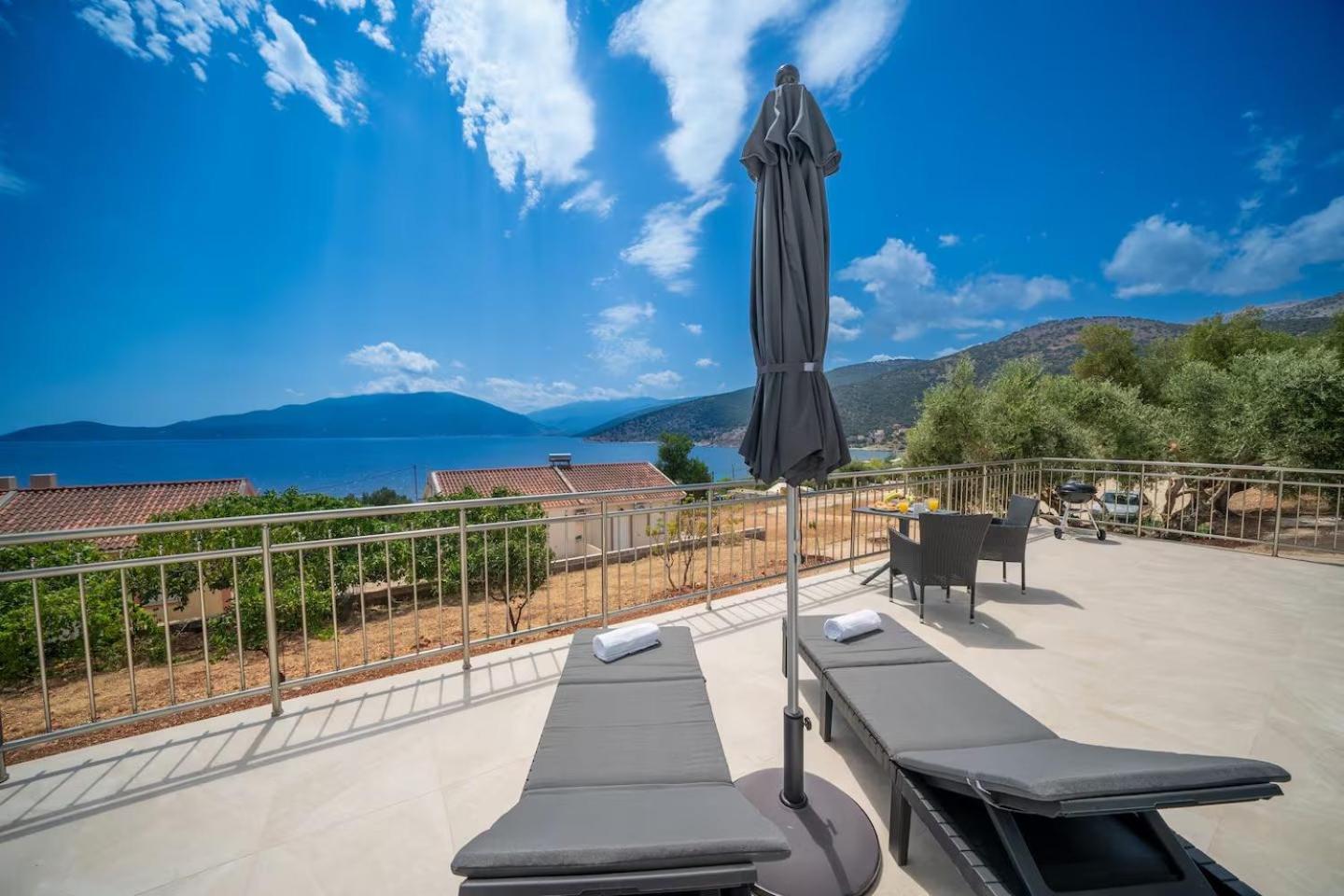 Maritina'S Apartments Amazing Sea View Agia Efimia Exterior foto
